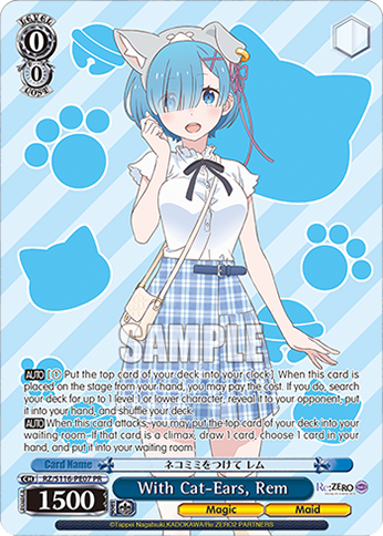 With Cat-Ears, Rem — RZ/S116-PE07