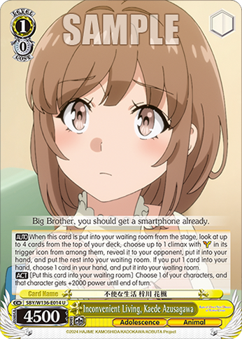 SBY/W136-E014 Inconvenient Living, Kaede Azusagawa