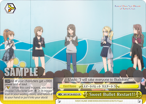 SBY/W136-E023 Sweet Bullet Restart!!