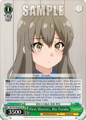 SBY/W136-E031 First Worries, Rio Futaba