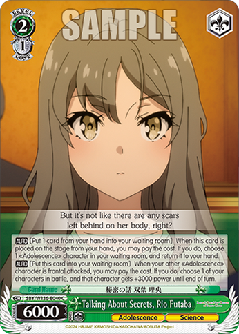 SBY/W136-E040 Talking About Secrets, Rio Futaba