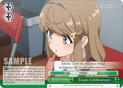 SBY/W136-E045 Exam Celebrations