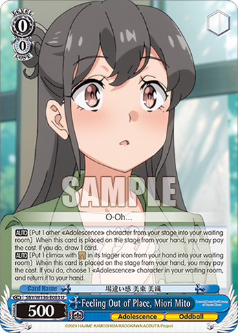 SBY/W136-E083 Feeling Out of Place, Miori Mito
