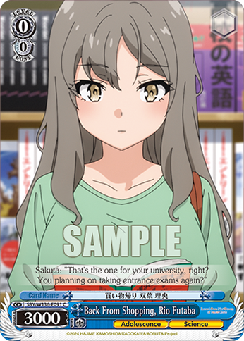 SBY/W136-E091 Back From Shopping, Rio Futaba