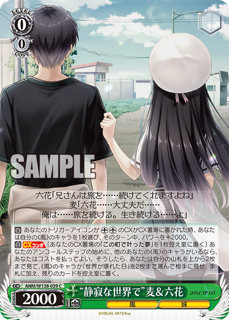 ANM-W138-039 “In a Silent World”Mugi Hayakawa & Rikka Hayakawa