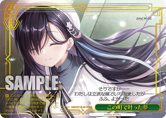 ANM-W138-051R A Dream Fulfilled in This Town