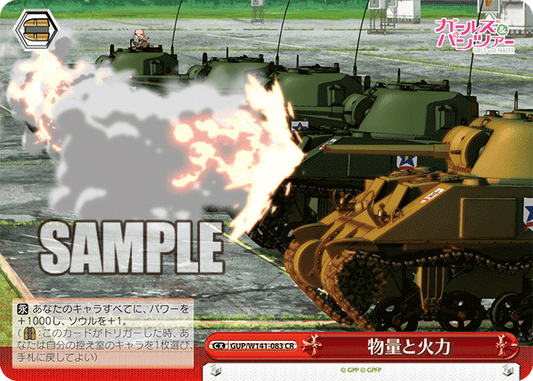 GUP-W141-083 Numbers and Firepower