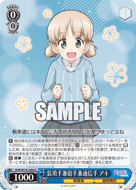 GUP-W141-094 Loader, Gunner and Radio Operator Aki
