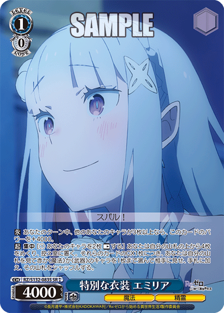 RZ-S132-083S Special Outfit, Emilia