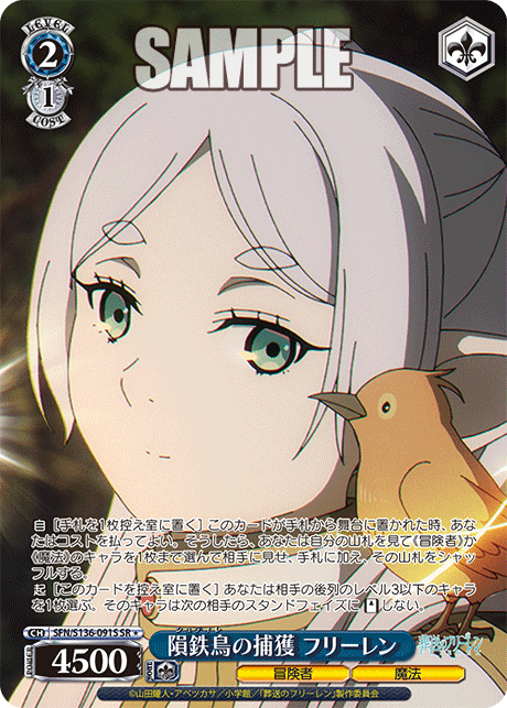 SFN-S136-091S Capturing a Meteor Bird Frieren